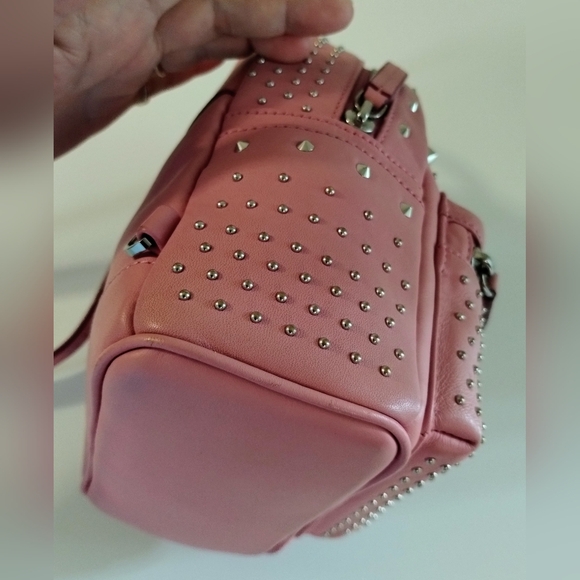 MCM Micro Mini Backpack Studded Pink - Picture 6 of 13